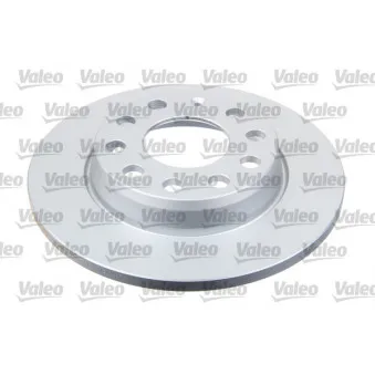 Jeu de 2 disques de frein arrière VALEO 672648