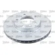Jeu de 2 disques de frein avant VALEO 672653 - Visuel 1