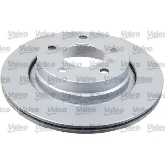 Jeu de 2 disques de frein arrière VALEO 672656