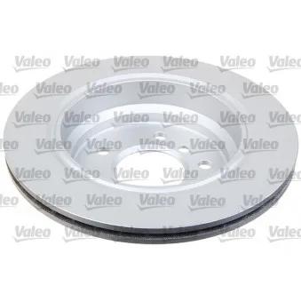Jeu de 2 disques de frein arrière VALEO 672665