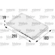 Filtre, air de l'habitacle VALEO 698149 - Visuel 1