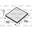 Filtre, air de l'habitacle VALEO 698681 - Visuel 1