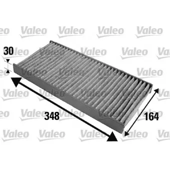 Filtre, air de l'habitacle VALEO 698695