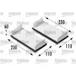 Filtre, air de l'habitacle VALEO 698712 - Visuel 1