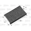 Filtre, air de l'habitacle VALEO 698714 - Visuel 1