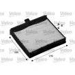 Filtre, air de l'habitacle VALEO 698736 - Visuel 1