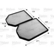 Filtre, air de l'habitacle VALEO 698790 - Visuel 1