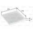 Filtre, air de l'habitacle VALEO 698796 - Visuel 1