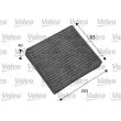 Filtre, air de l'habitacle VALEO 698802 - Visuel 1