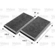Filtre, air de l'habitacle VALEO 698864 - Visuel 1