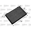 Filtre, air de l'habitacle VALEO 698880 - Visuel 1