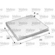 Filtre, air de l'habitacle VALEO 698885 - Visuel 1