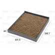 Filtre, air de l'habitacle VALEO 701008 - Visuel 1