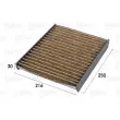 Filtre, air de l'habitacle VALEO 701009 - Visuel 1