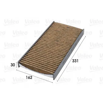 Filtre, air de l'habitacle VALEO 701010