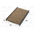 Filtre, air de l'habitacle VALEO 701014 - Visuel 1