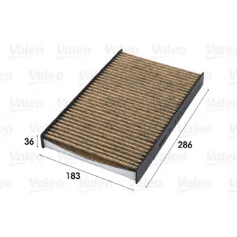 Filtre, air de l'habitacle VALEO 701014