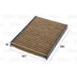 Filtre, air de l'habitacle VALEO 701016 - Visuel 1