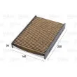 Filtre, air de l'habitacle VALEO 701018 - Visuel 1