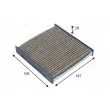 Filtre, air de l'habitacle VALEO 701035 - Visuel 1