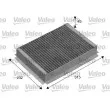 Filtre, air de l'habitacle VALEO 715505 - Visuel 1