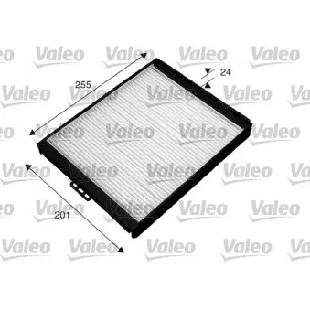 Filtre, air de l'habitacle VALEO 715516