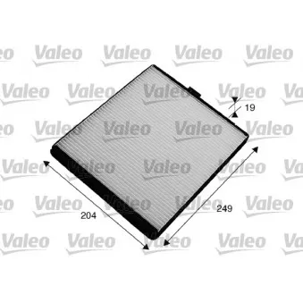Filtre, air de l'habitacle VALEO 715535