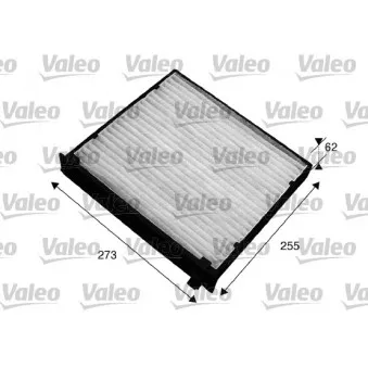 Filtre, air de l'habitacle VALEO 715541