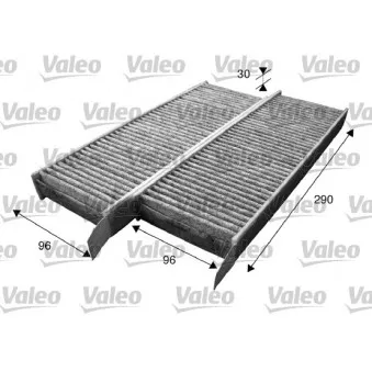 Filtre, air de l'habitacle VALEO 715555