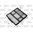 Filtre, air de l'habitacle VALEO 715565 - Visuel 1