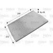 Filtre, air de l'habitacle VALEO 715573 - Visuel 1