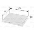 Filtre, air de l'habitacle VALEO 715581 - Visuel 1