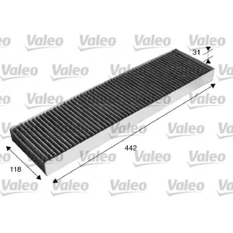 Filtre, air de l'habitacle VALEO 715586