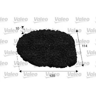 Filtre, air de l'habitacle VALEO 715589
