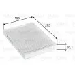 Filtre, air de l'habitacle VALEO 715597 - Visuel 1