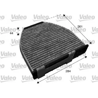 Filtre, air de l'habitacle VALEO 715600