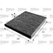 Filtre, air de l'habitacle VALEO 715628 - Visuel 1