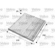 Filtre, air de l'habitacle VALEO 715636 - Visuel 1