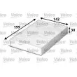 Filtre, air de l'habitacle VALEO 715644 - Visuel 1
