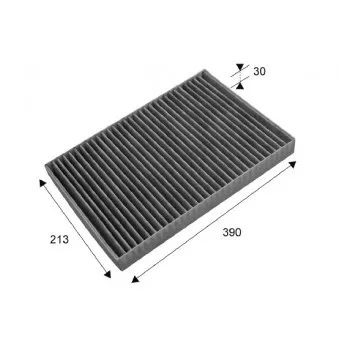 Filtre, air de l'habitacle VALEO 715648