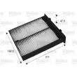 Filtre, air de l'habitacle VALEO 715652 - Visuel 1