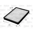 Filtre, air de l'habitacle VALEO 715654 - Visuel 1