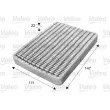 Filtre, air de l'habitacle VALEO 715656 - Visuel 1