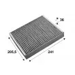 Filtre, air de l'habitacle VALEO 715659 - Visuel 1