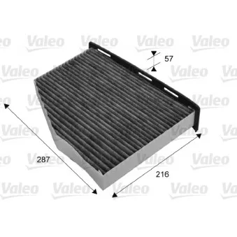 Filtre, air de l'habitacle VALEO 715665