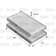 Filtre, air de l'habitacle VALEO 715669 - Visuel 1