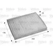 Filtre, air de l'habitacle VALEO 715686 - Visuel 1