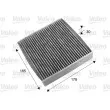Filtre, air de l'habitacle VALEO 715695 - Visuel 1