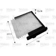 Filtre, air de l'habitacle VALEO 715708 - Visuel 1