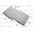 Filtre, air de l'habitacle VALEO 715714 - Visuel 1